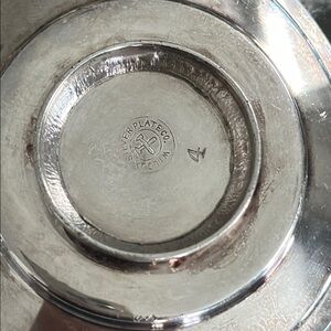 Wilcox Silver Plate Co. Round Dish 4
